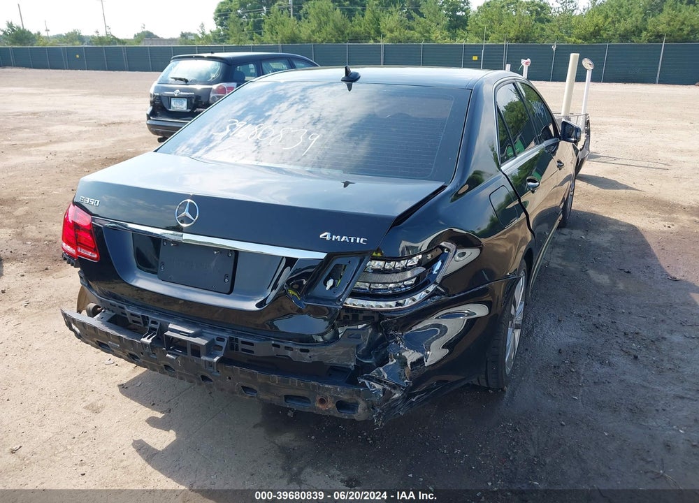 2016 MERCEDES-BENZ E 350 4MATIC VIN: WDDHF8JB7GB267284