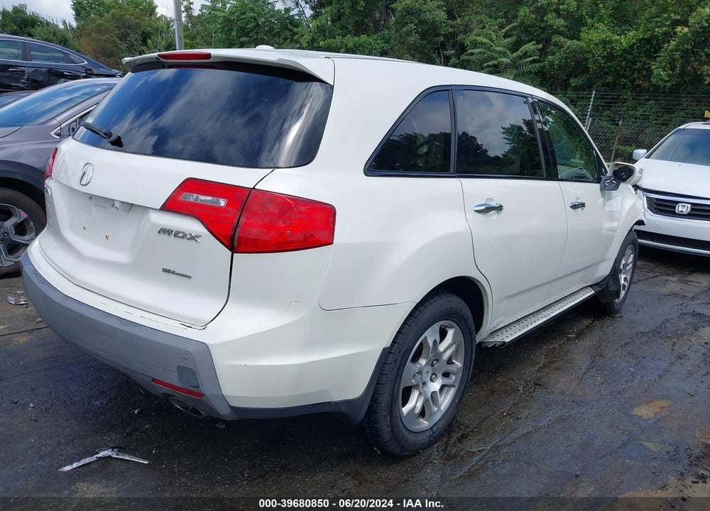 2007 ACURA MDX TECHNOLOGY PACKAGE VIN: 2HNYD28337H527614