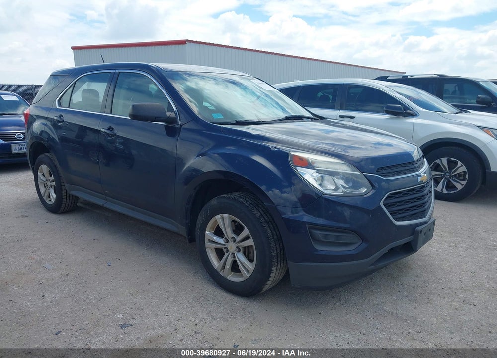 2017 CHEVROLET EQUINOX LS VIN: 2GNALBEKXH1597845