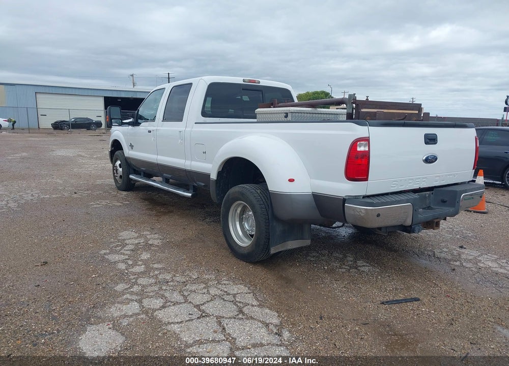 2011 FORD F 350 VIN: 1FT8W3DT4BEB14113