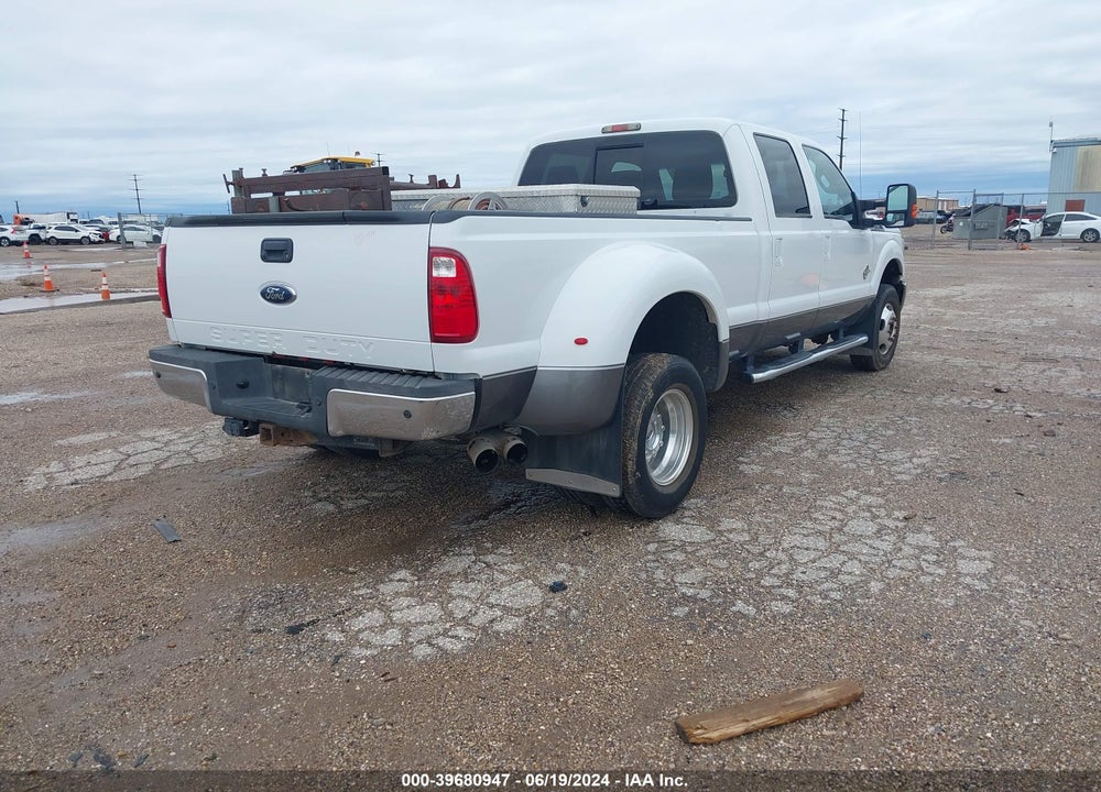 2011 FORD F 350 VIN: 1FT8W3DT4BEB14113