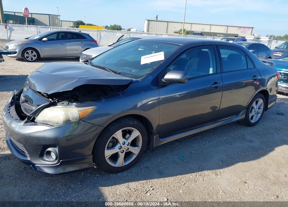 2011 TOYOTA COROLLA S VIN: 2T1BU4EEXBC669460