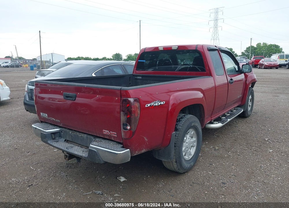 2004 GMC CANYON SLE VIN: 1GTDT196248141830