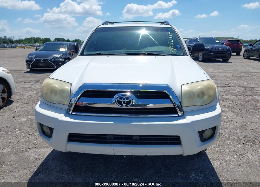 2007 TOYOTA 4RUNNER SR5 V6 VIN: JTEZU14R278080466