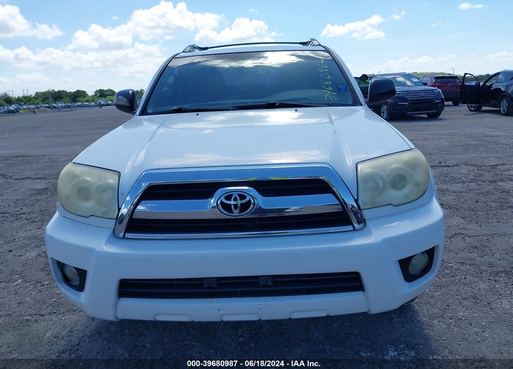 2007 TOYOTA 4RUNNER SR5 V6 VIN: JTEZU14R278080466