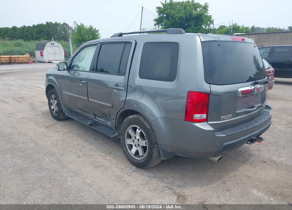 2009 HONDA PILOT TOURING VIN: 5FNYF48889B023348