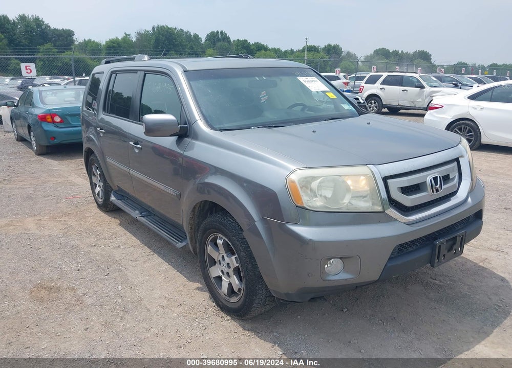 2009 HONDA PILOT TOURING VIN: 5FNYF48889B023348