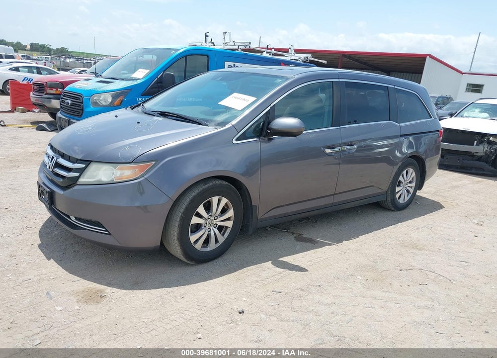 2015 HONDA ODYSSEY EX-L VIN: 5FNRL5H62FB043950
