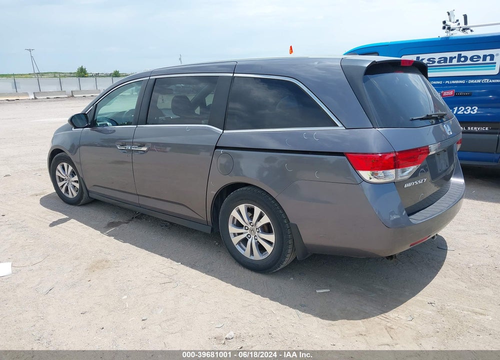 2015 HONDA ODYSSEY EX-L VIN: 5FNRL5H62FB043950