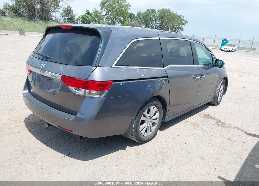 2015 HONDA ODYSSEY EX-L VIN: 5FNRL5H62FB043950