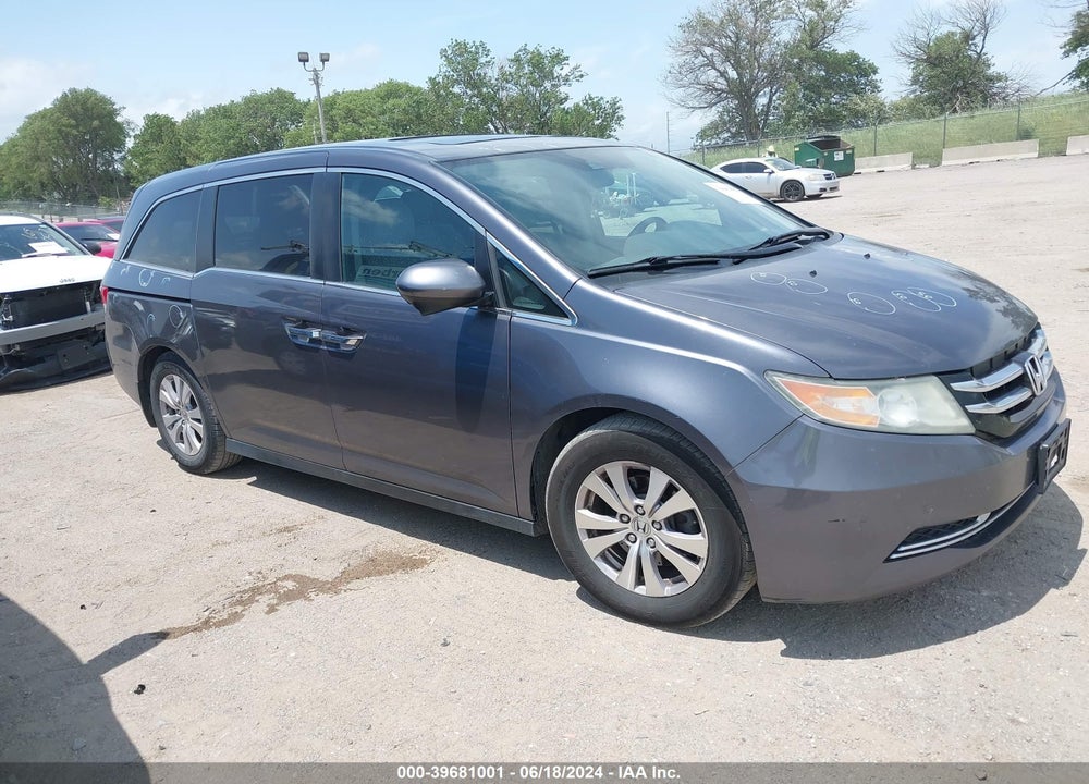 2015 HONDA ODYSSEY EX-L VIN: 5FNRL5H62FB043950
