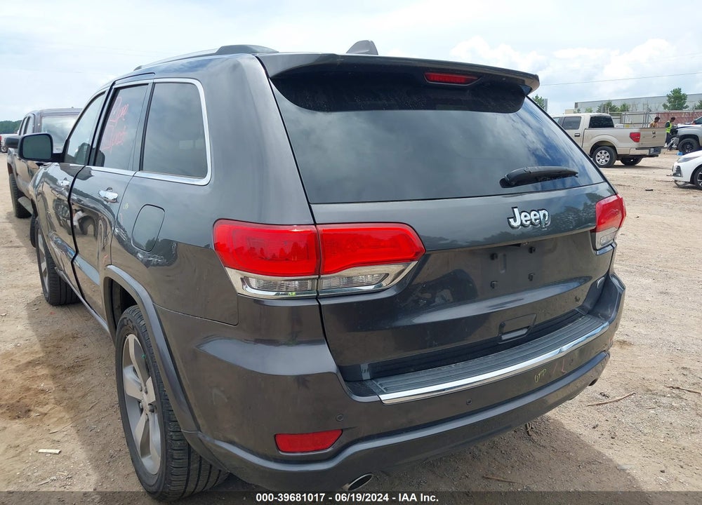 2015 JEEP GRAND CHEROKEE OVERLAND VIN: 1C4RJECG7FC872757
