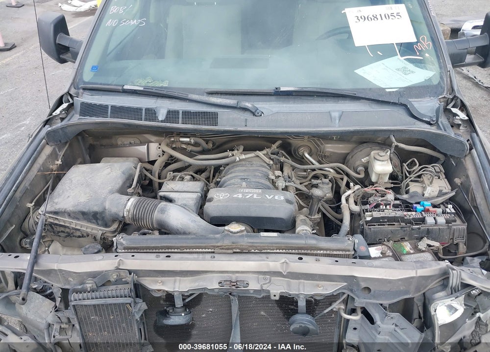 2007 TOYOTA TUNDRA VIN: 5TFRT54137X003202