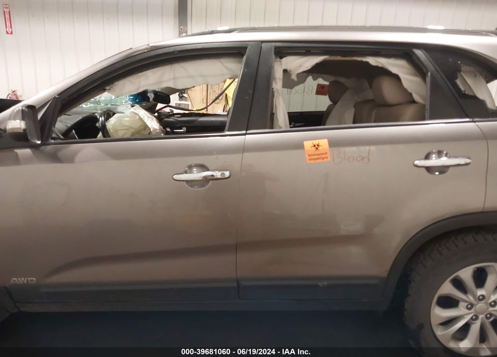 2014 KIA SORENTO EX V6 VIN: 5XYKUDA70EG549733