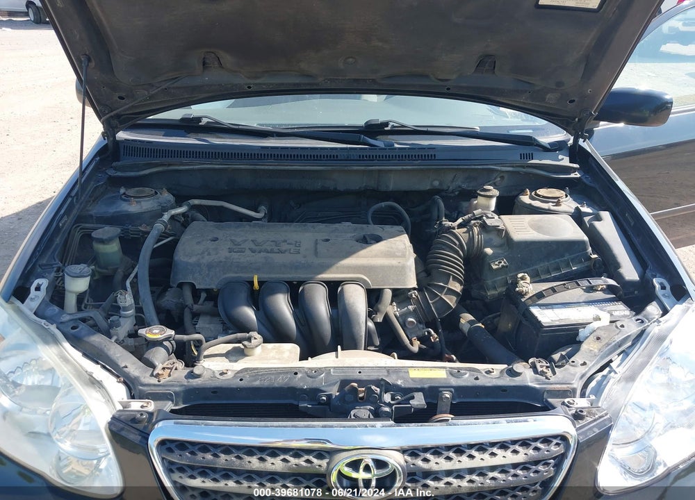 2006 TOYOTA COROLLA LE VIN: 2T1BR30E26C607379