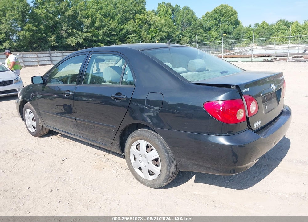 2006 TOYOTA COROLLA LE VIN: 2T1BR30E26C607379