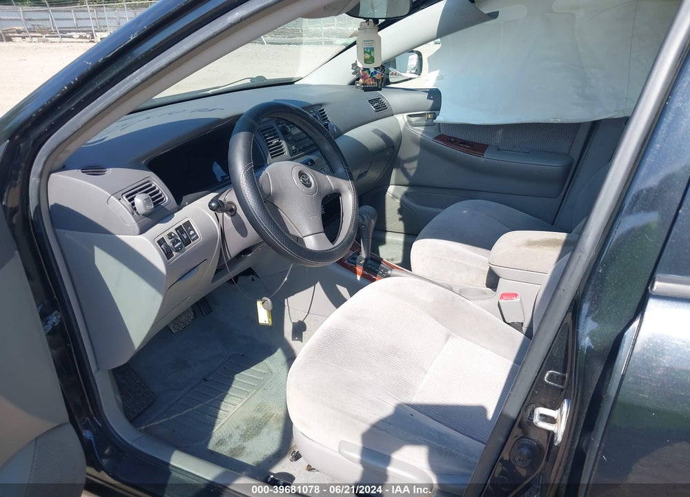 2006 TOYOTA COROLLA LE VIN: 2T1BR30E26C607379