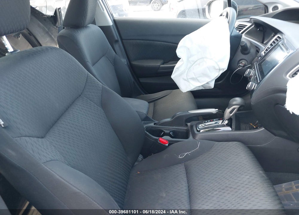 2015 HONDA CIVIC SE VIN: 19XFB2F75FE053507