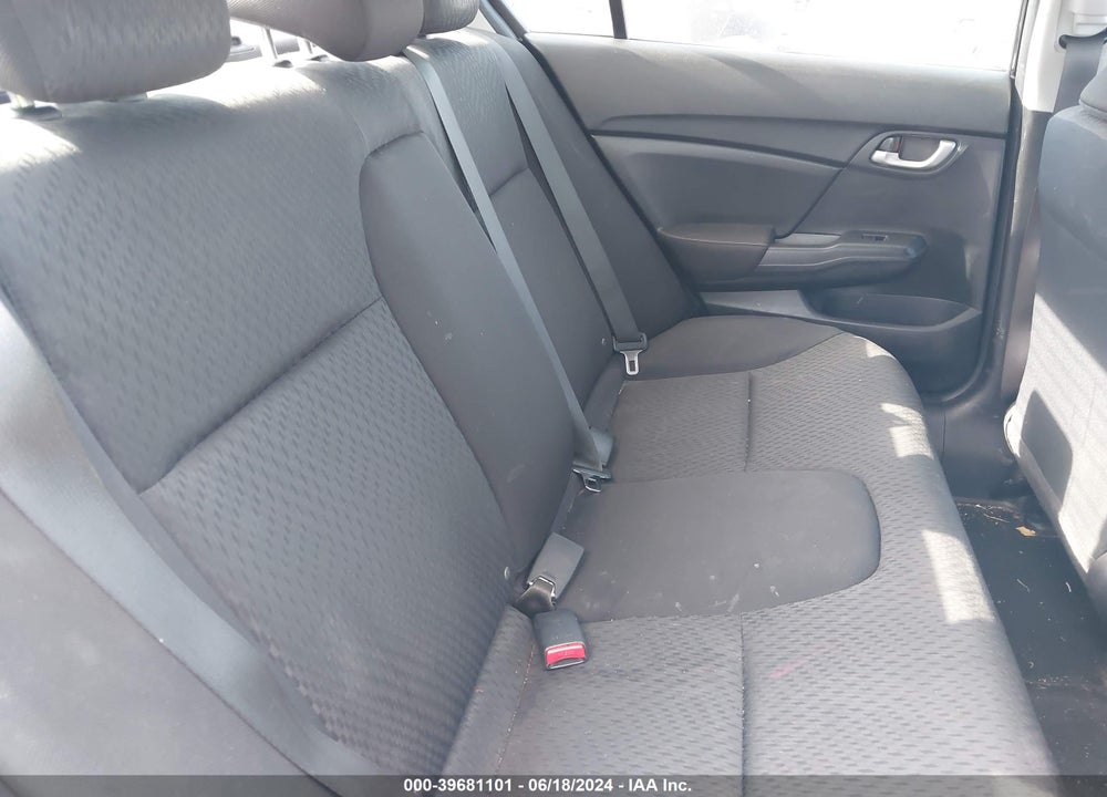 2015 HONDA CIVIC SE VIN: 19XFB2F75FE053507