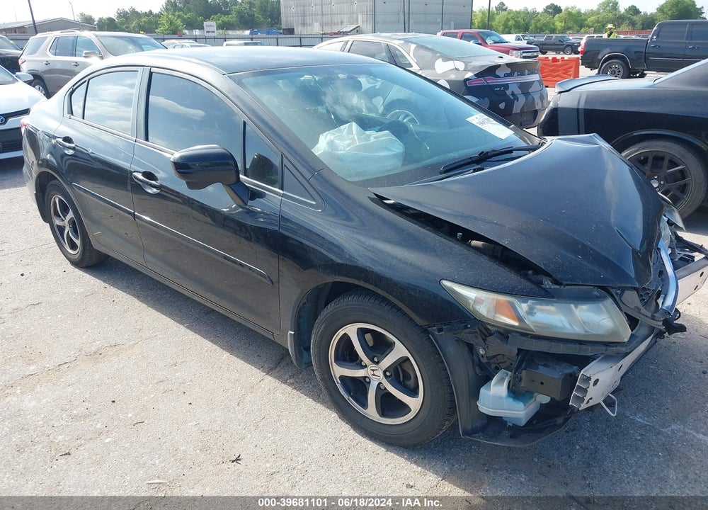 2015 HONDA CIVIC SE VIN: 19XFB2F75FE053507