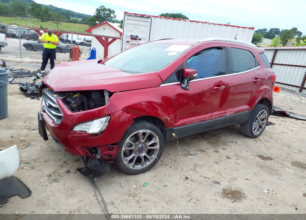2019 FORD ECOSPORT TITANIUM VIN: MAJ6S3KL4KC260339