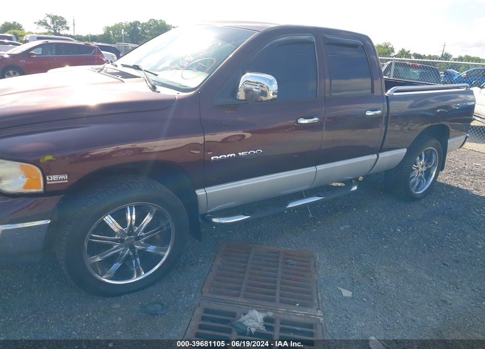 2004 DODGE RAM 1500 SLT/LARAMIE VIN: 1D7HU18DX4J154709