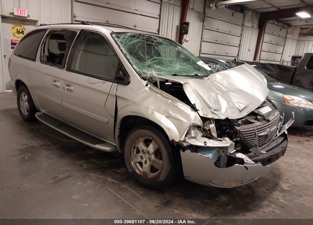 2007 DODGE GRAND CARAVAN SXT VIN: 2D4GP44LX7R171119