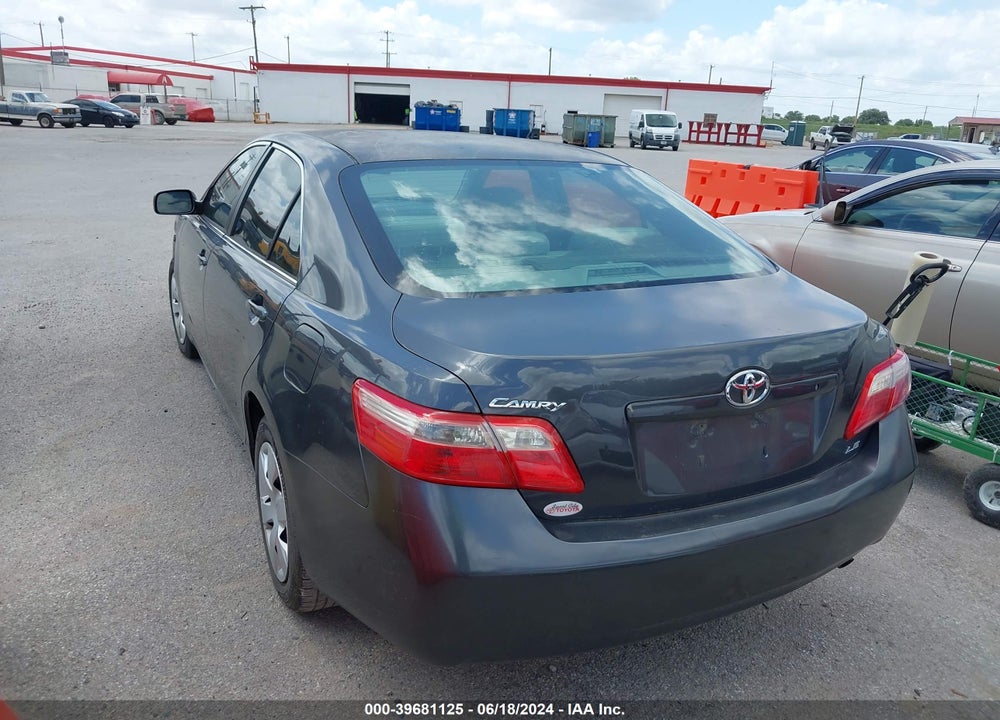 2009 TOYOTA CAMRY LE VIN: 4T1BE46K49U326086