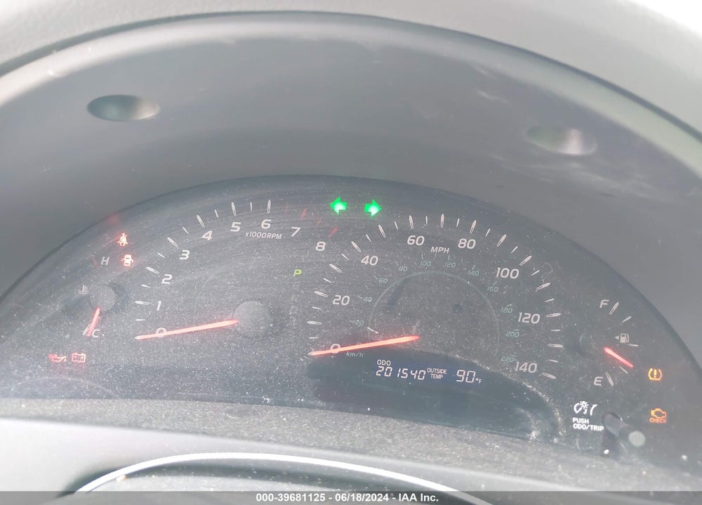 2009 TOYOTA CAMRY LE VIN: 4T1BE46K49U326086