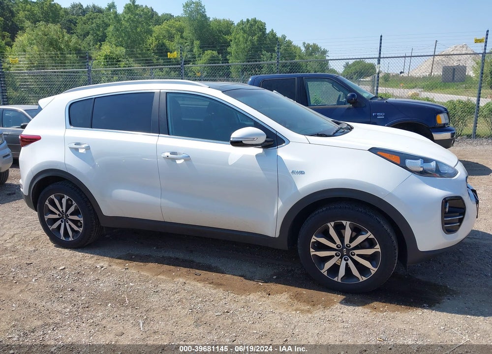 2017 KIA SPORTAGE EX VIN: KNDPNCAC1H7255463