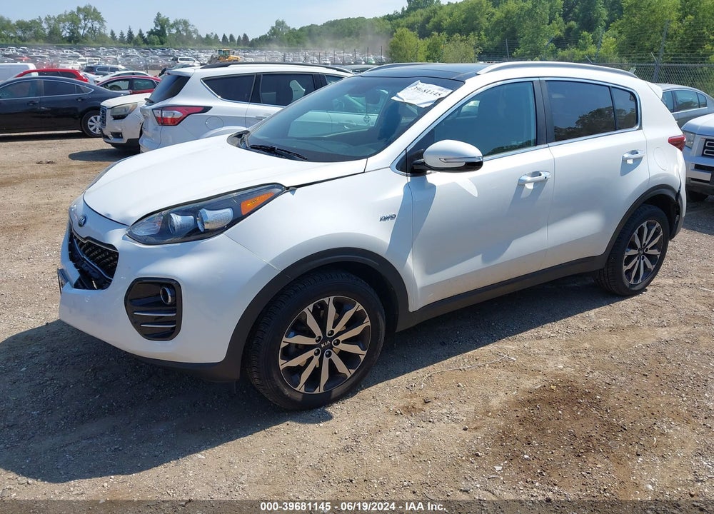 2017 KIA SPORTAGE EX VIN: KNDPNCAC1H7255463