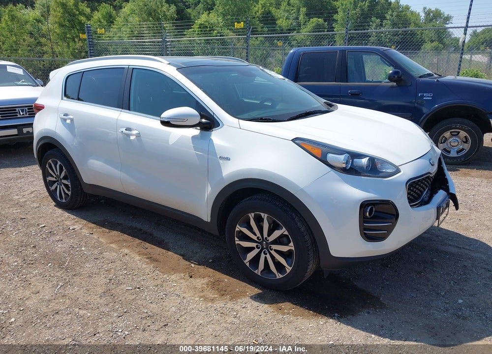 2017 KIA SPORTAGE EX VIN: KNDPNCAC1H7255463