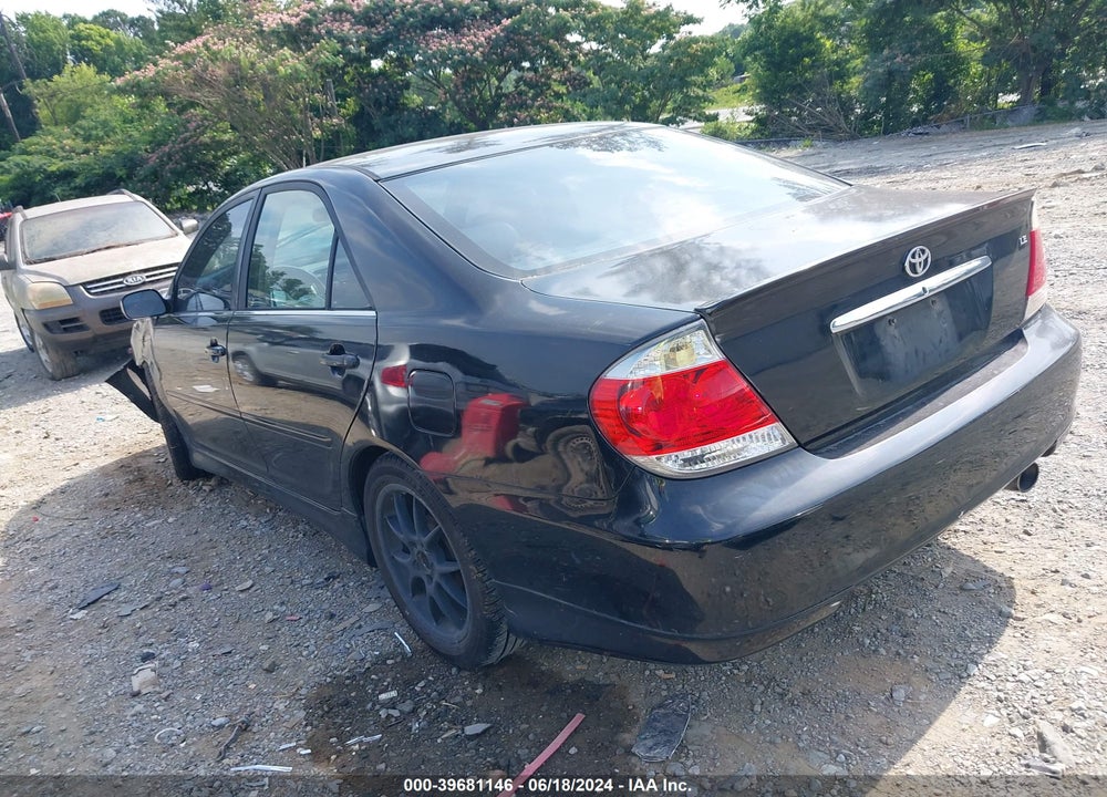 2005 TOYOTA CAMRY LE VIN: 4T1BE32K65U384517