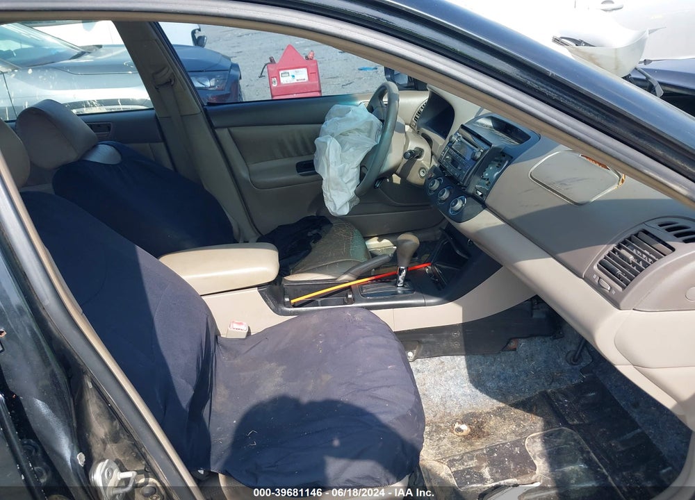 2005 TOYOTA CAMRY LE VIN: 4T1BE32K65U384517