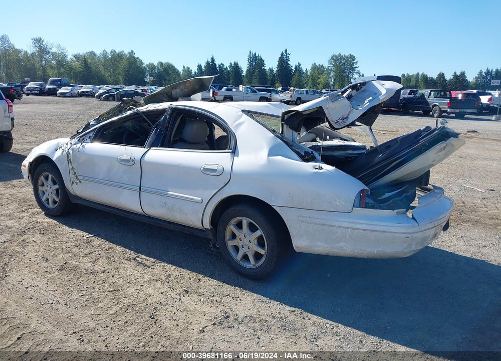 2001 MERCURY SABLE LS VIN: 1MEFM53U01G626634