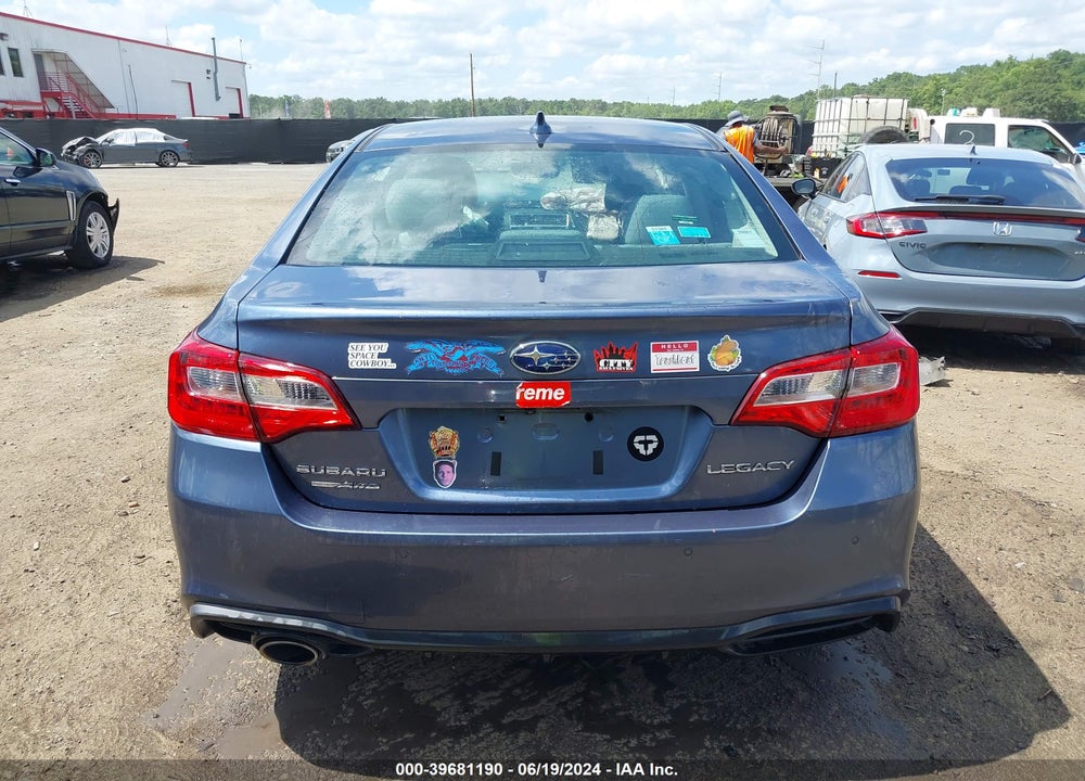 2018 SUBARU LEGACY 2.5I LIMITED VIN: 4S3BNAN63J3021857