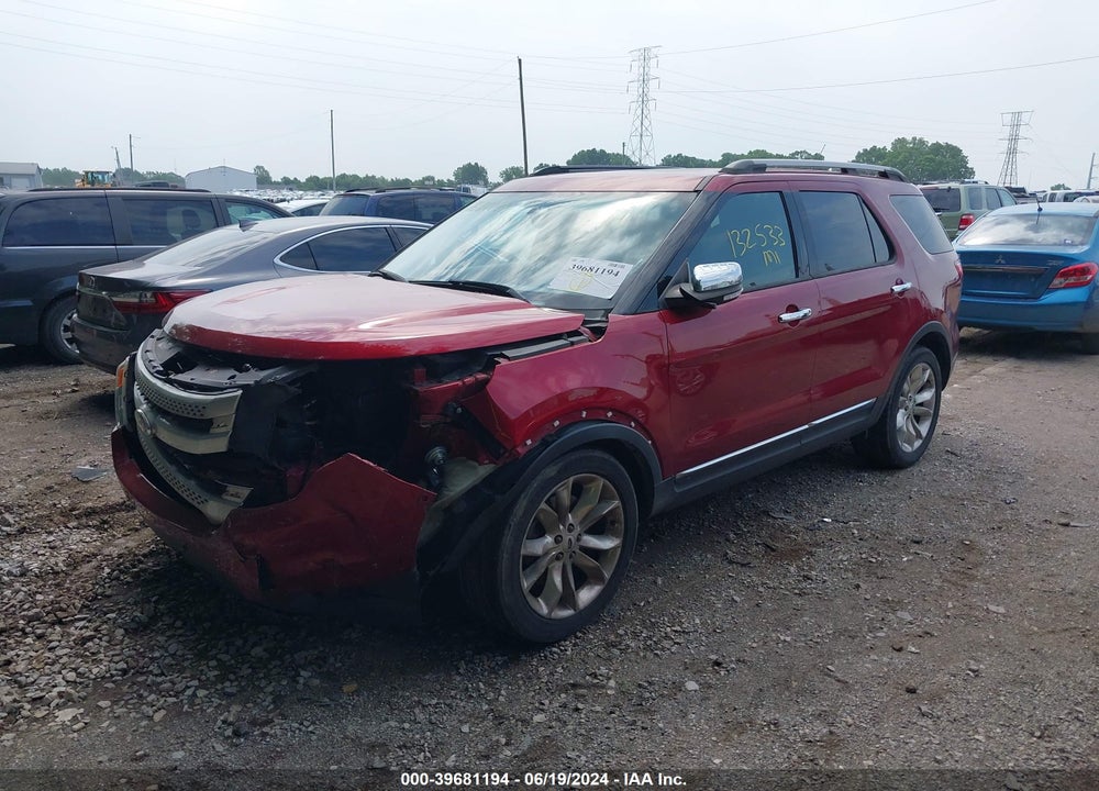 2014 FORD EXPLORER XLT VIN: 1FM5K8D87EGA27107