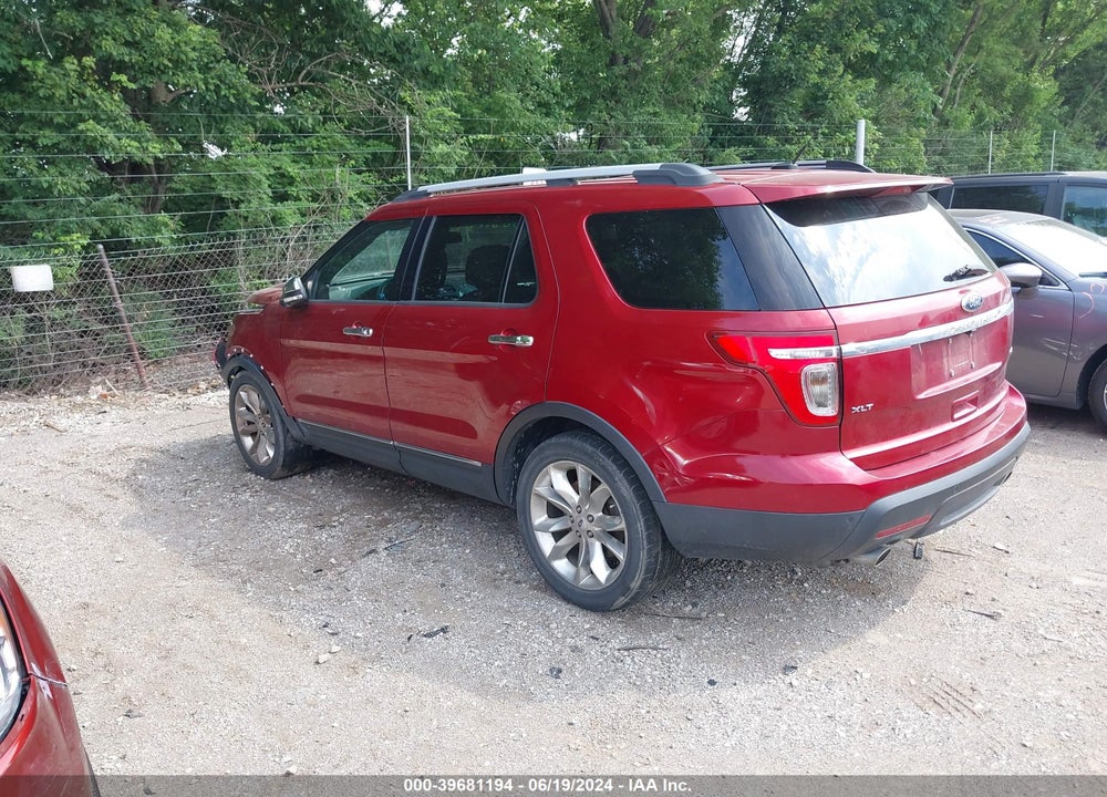 2014 FORD EXPLORER XLT VIN: 1FM5K8D87EGA27107
