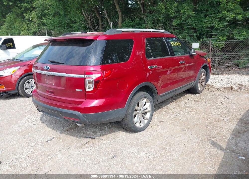 2014 FORD EXPLORER XLT VIN: 1FM5K8D87EGA27107