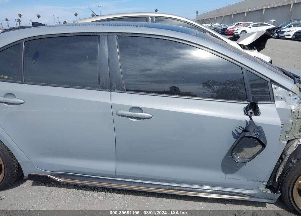 2022 TOYOTA COROLLA SE APEX EDITION VIN: 5YFS4MCE1NP125307