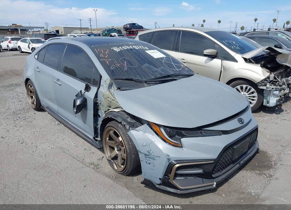 2022 TOYOTA COROLLA SE APEX EDITION VIN: 5YFS4MCE1NP125307