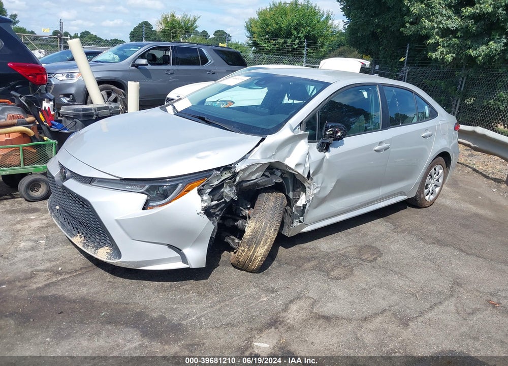 2022 TOYOTA COROLLA LE VIN: 5YFEPMAE0NP390260