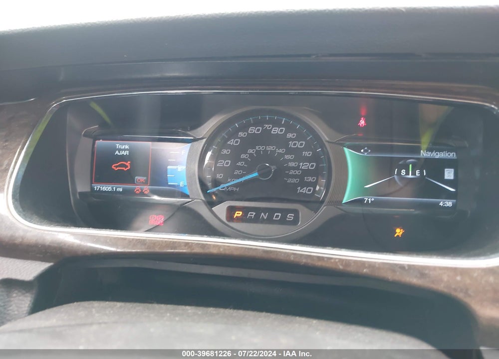 2014 FORD TAURUS LIMITED VIN: 1FAHP2F83EG183499