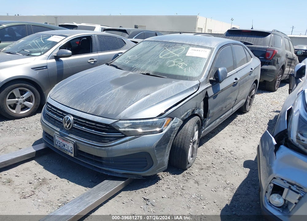 2022 VOLKSWAGEN JETTA 1.5T SE VIN: 3VWEM7BU3NM013474