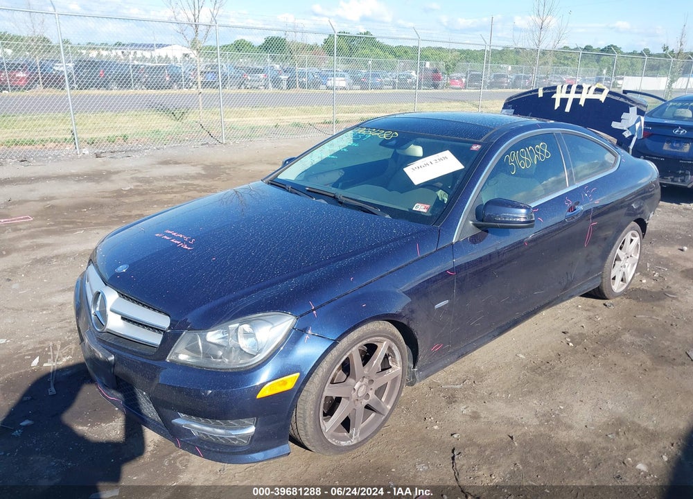 2012 MERCEDES-BENZ C 350 SPORT 4MATIC VIN: WDDGJ8JB5CF905187