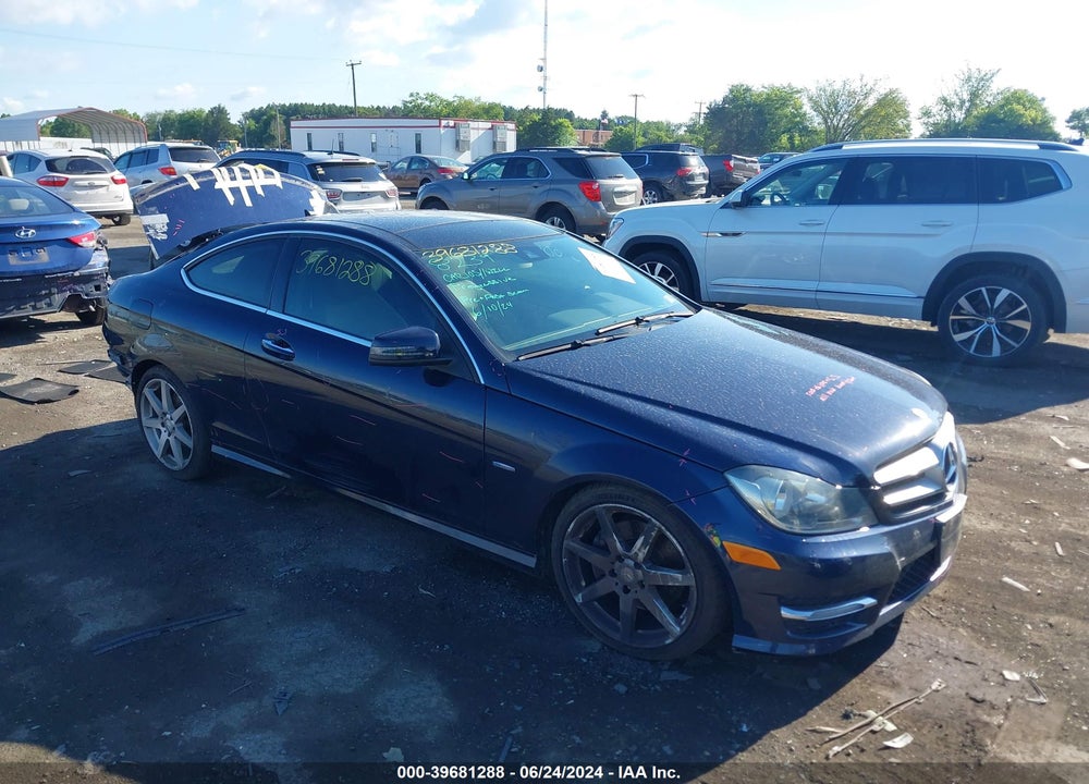2012 MERCEDES-BENZ C 350 SPORT 4MATIC VIN: WDDGJ8JB5CF905187