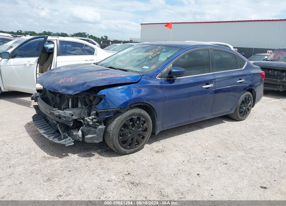 2019 NISSAN SENTRA S VIN: 3N1AB7AP1KY333600