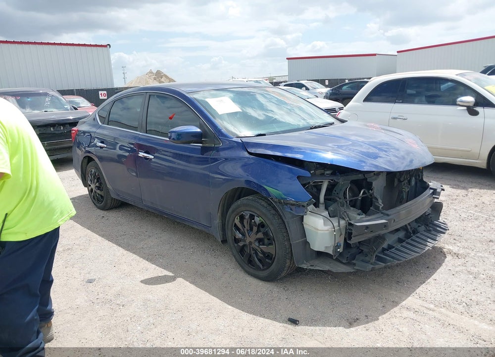 2019 NISSAN SENTRA S VIN: 3N1AB7AP1KY333600