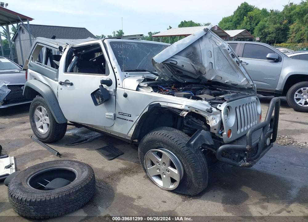 2011 JEEP WRANGLER SPORT VIN: 1J4AA2D19BL605016