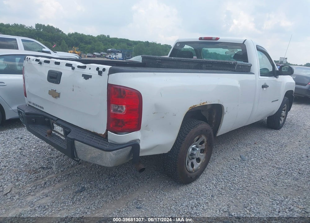 2011 CHEVROLET SILVERADO 1500 WORK TRUCK VIN: 1GCNCPEXXBZ129745